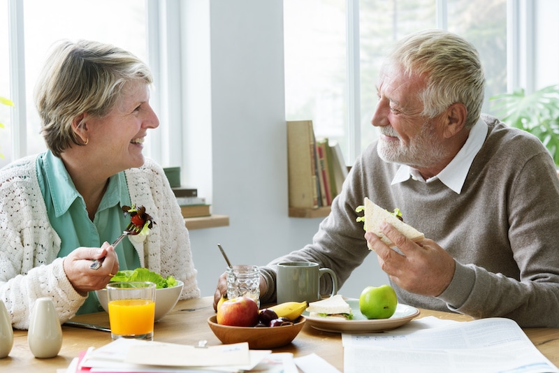 healthy diet to age well; senior health